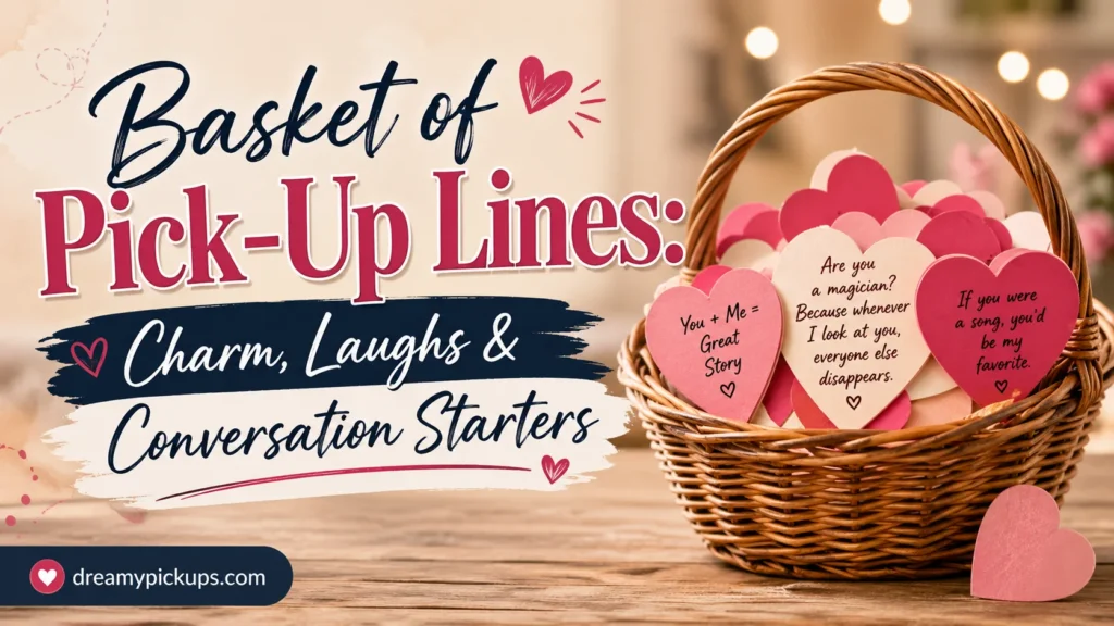 Basket of Pick-Up Lines: