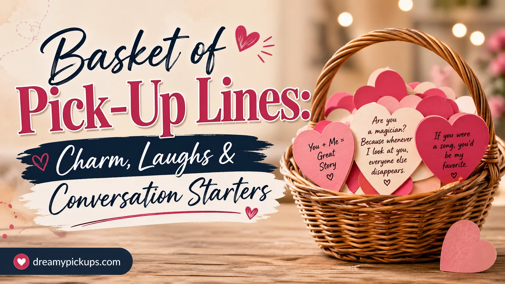 Basket of Pick-Up Lines:
