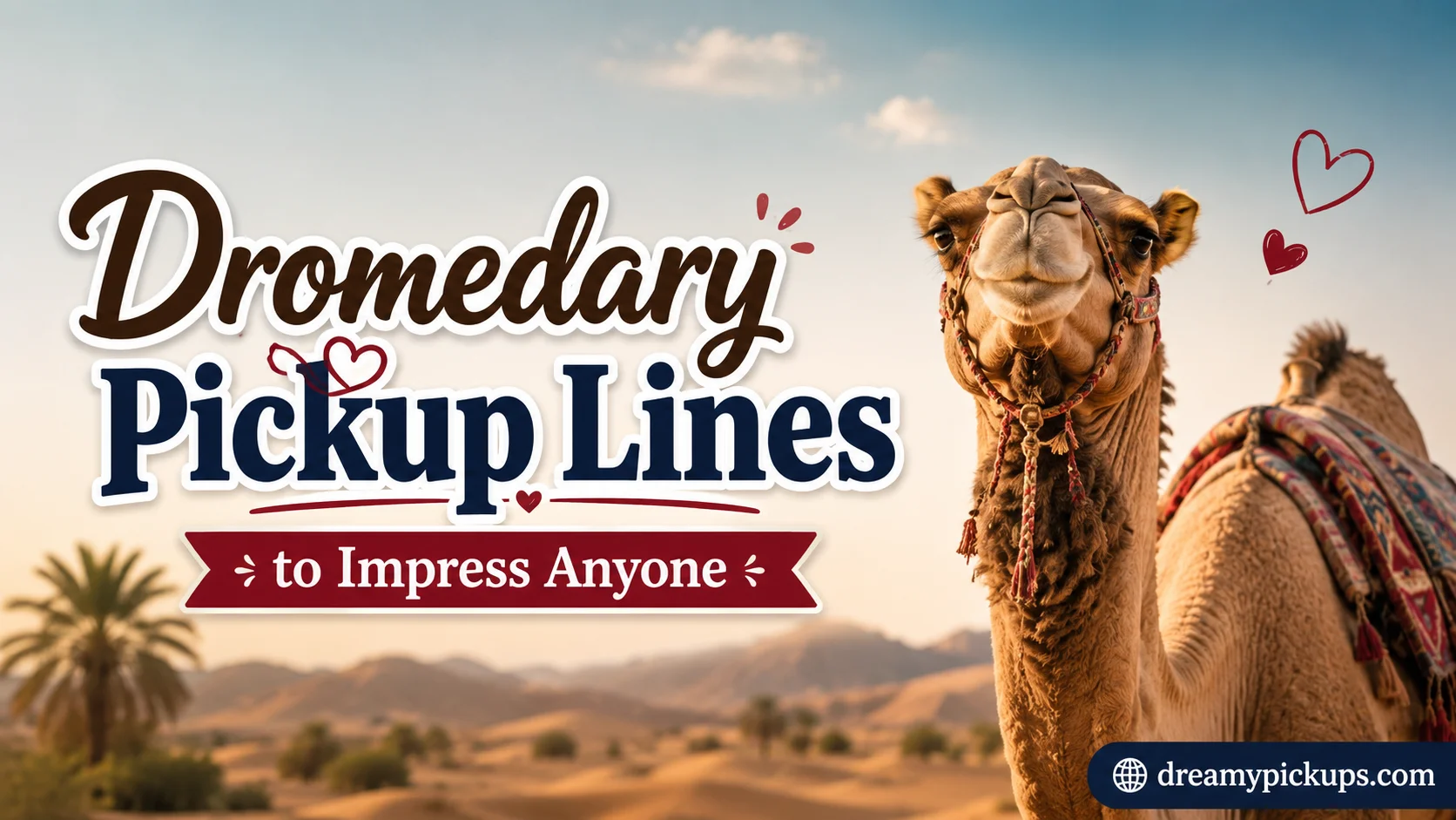 Dromedary Pickup Lines to Impress Anyone