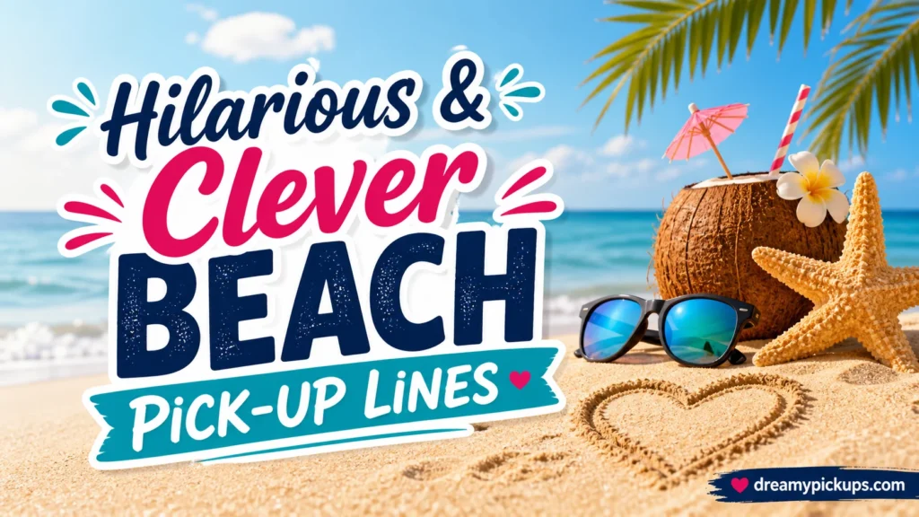 Hilarious & Clever Beach Pick-Up Lines