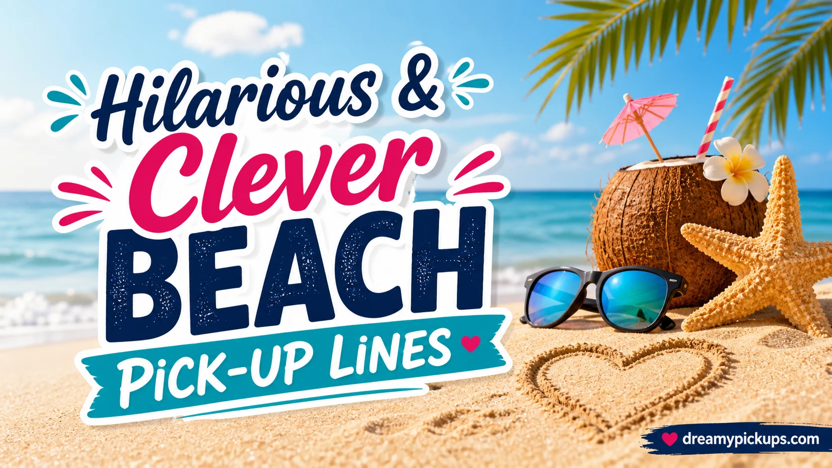 Hilarious & Clever Beach Pick-Up Lines