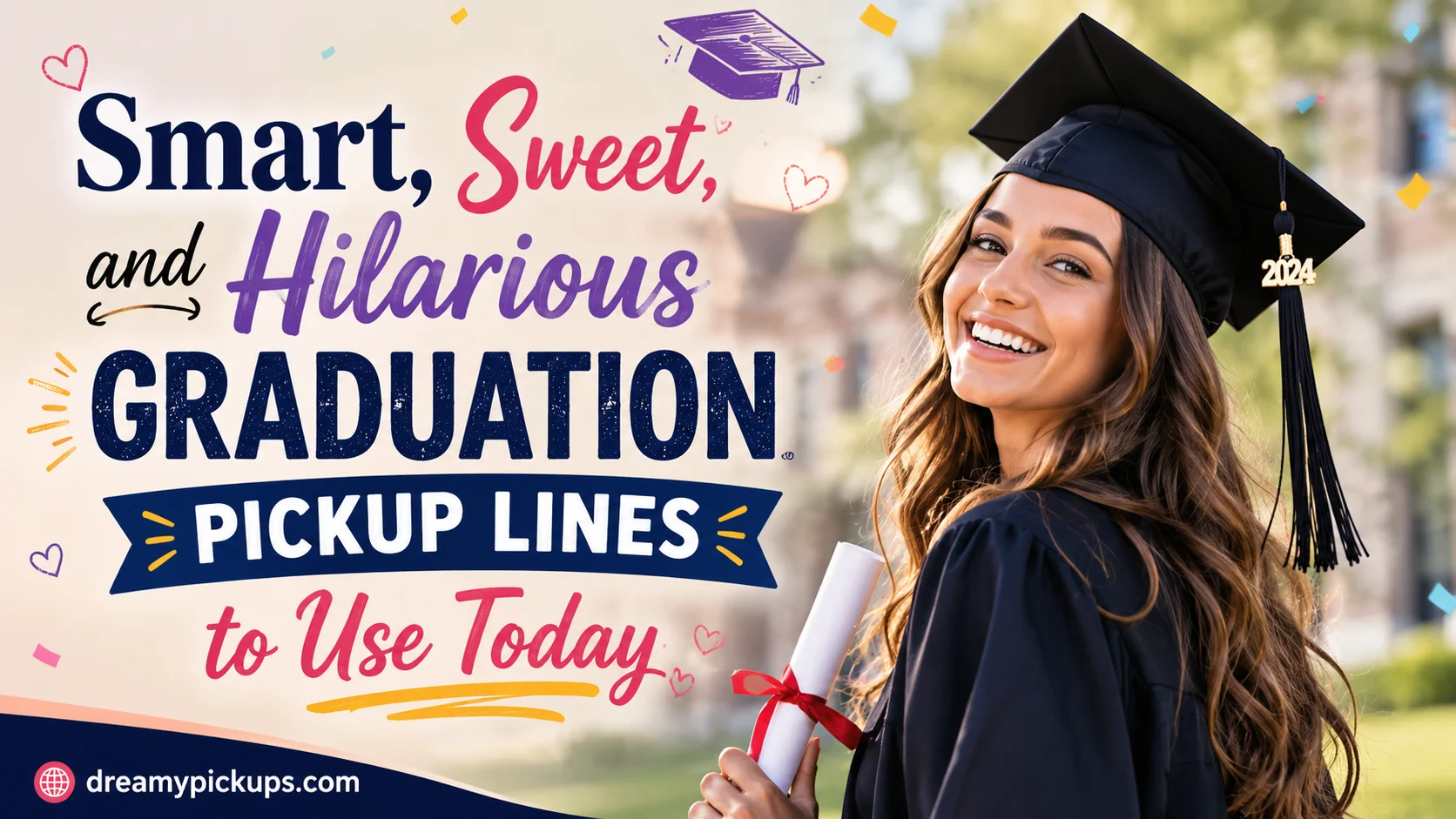 Smart, Sweet, and Hilarious Graduation Pickup Lines to Use Today