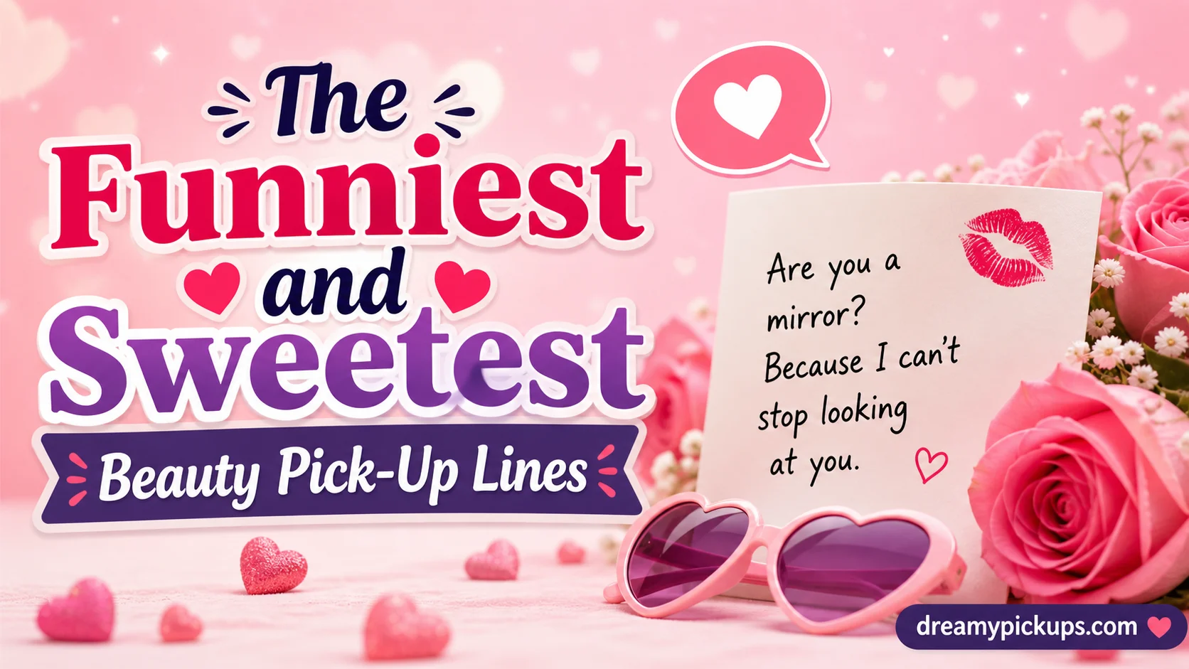 The Funniest and Sweetest Beauty Pick-Up Lines