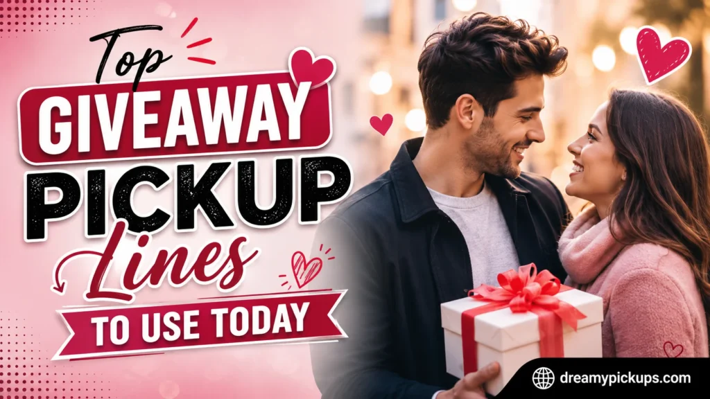Top Giveaway Pickup Lines to Use Today