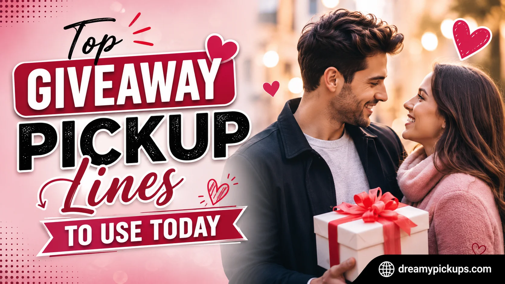Top Giveaway Pickup Lines to Use Today